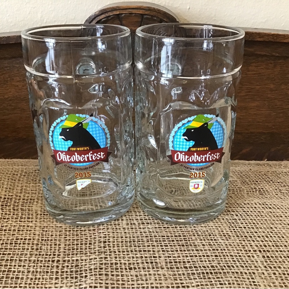 Oktoberfest beer mugs